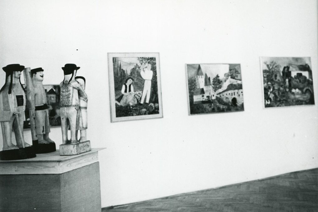 Rusalka vystupující z tůně – naivní a fantaskní obrazy z Čech a Moravy 1964–1968